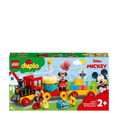 Wehkamp LEGO Duplo Mickey & Minnie Verjaardags trein 10941 aanbieding