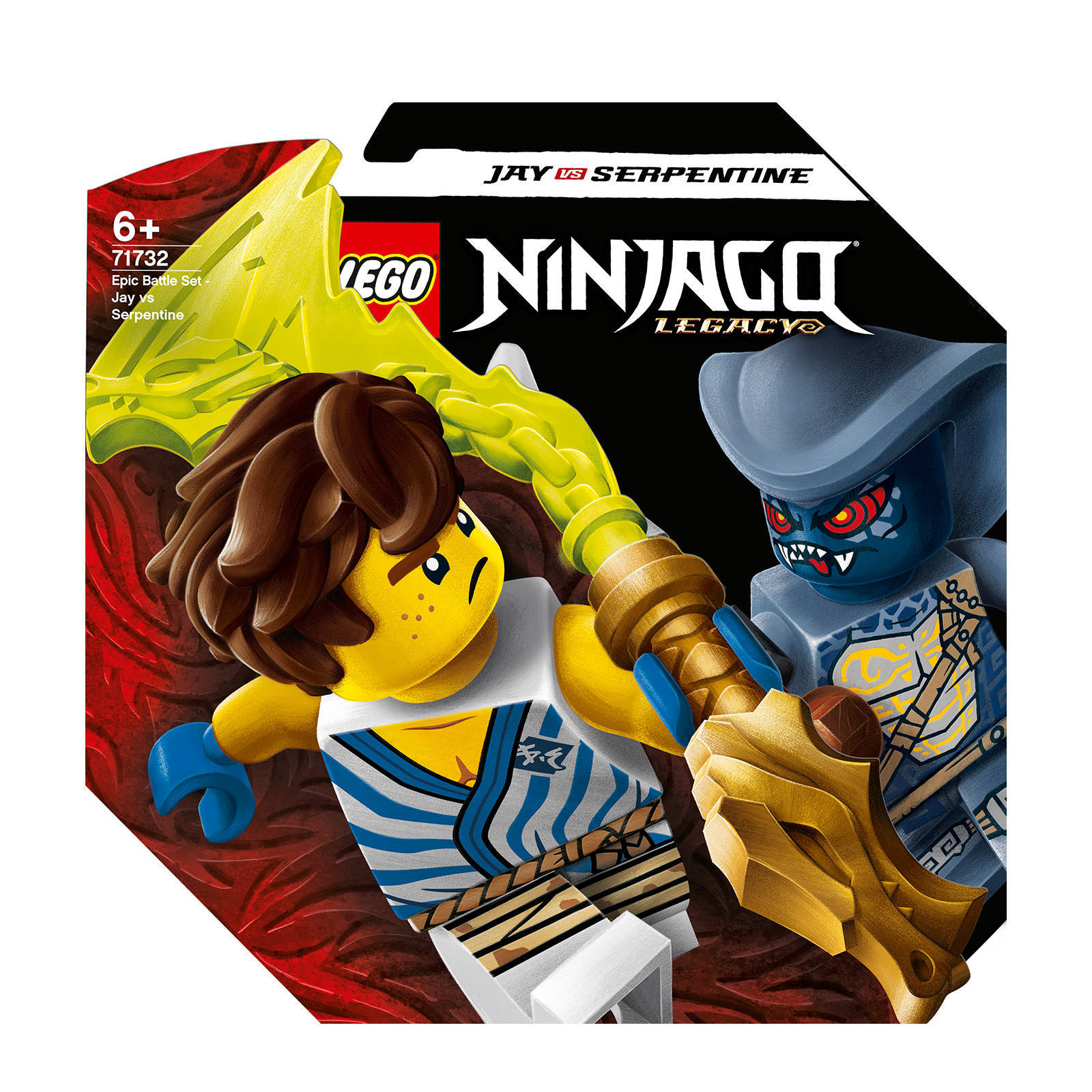 Lego NINJAGO Legacy Epic Battle Set Jay vs. Serpentine(71732 ) online kopen