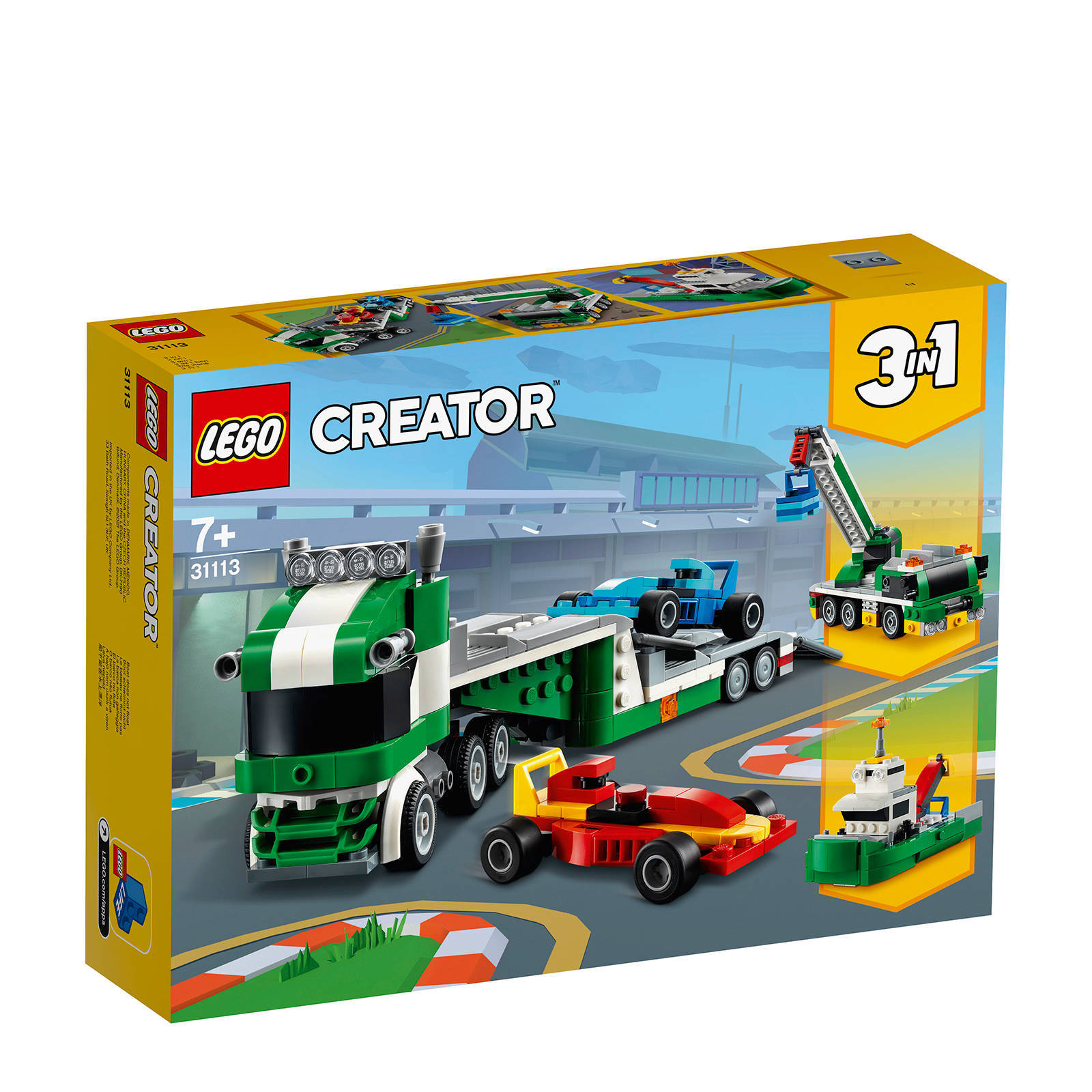 LEGO Creator Racewagen transporter 31113 | wehkamp