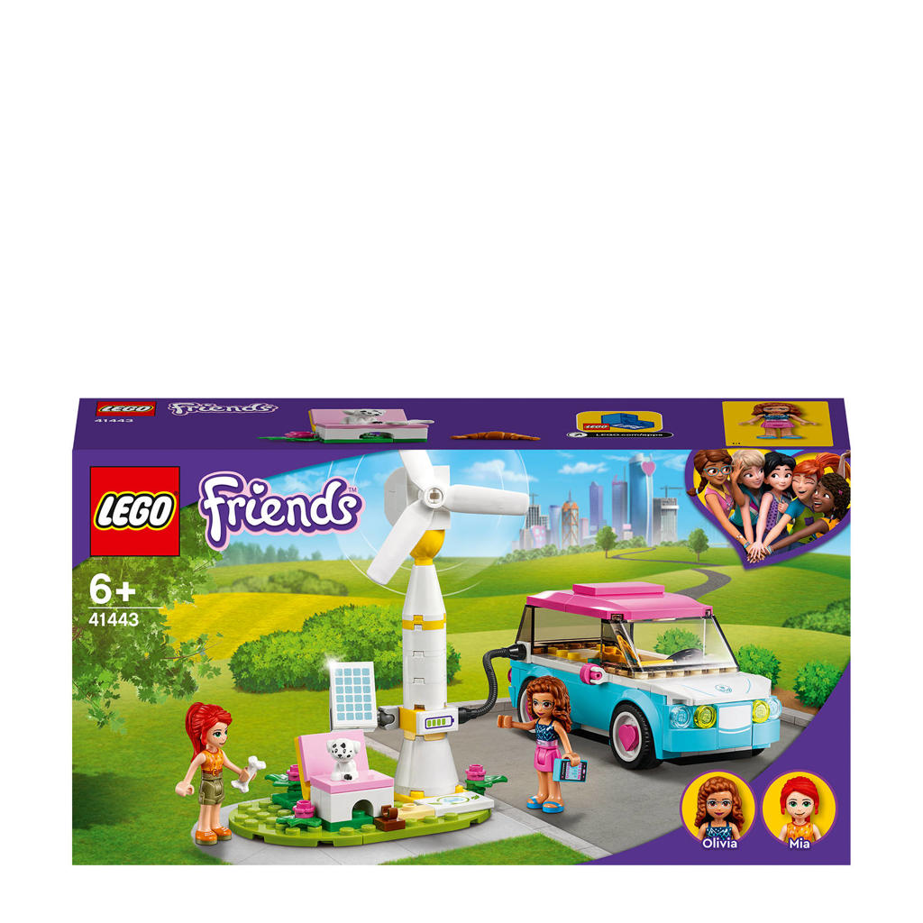 LEGO Friends Olivia's elektrische auto 41443