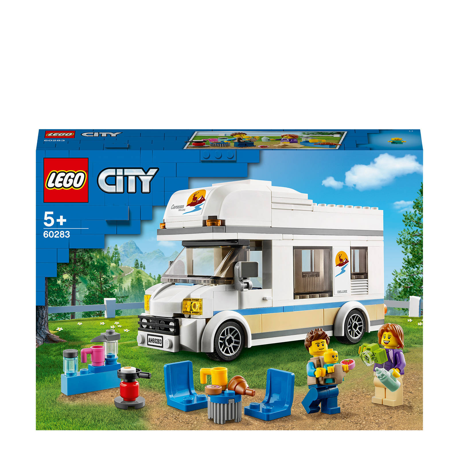 Lego Stad Great Vehicles Holiday Camper Van Speelgoedauto(60283 ) online kopen