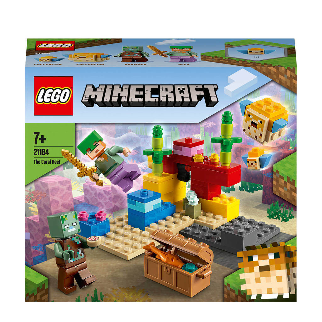 LEGO Minecraft Het koraalrif 21164