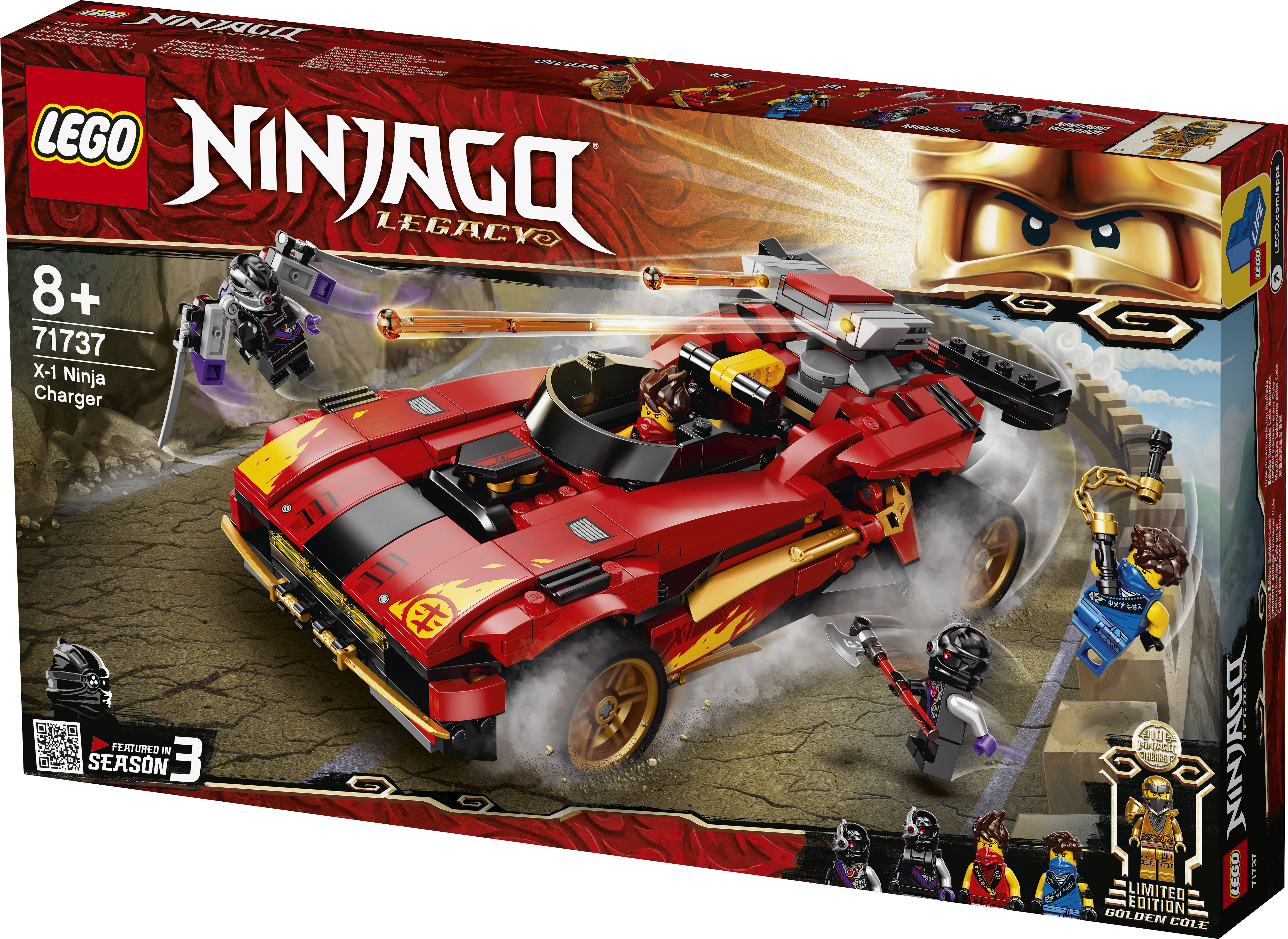 LEGO Ninjago X-1 Ninja Supercar 71737 