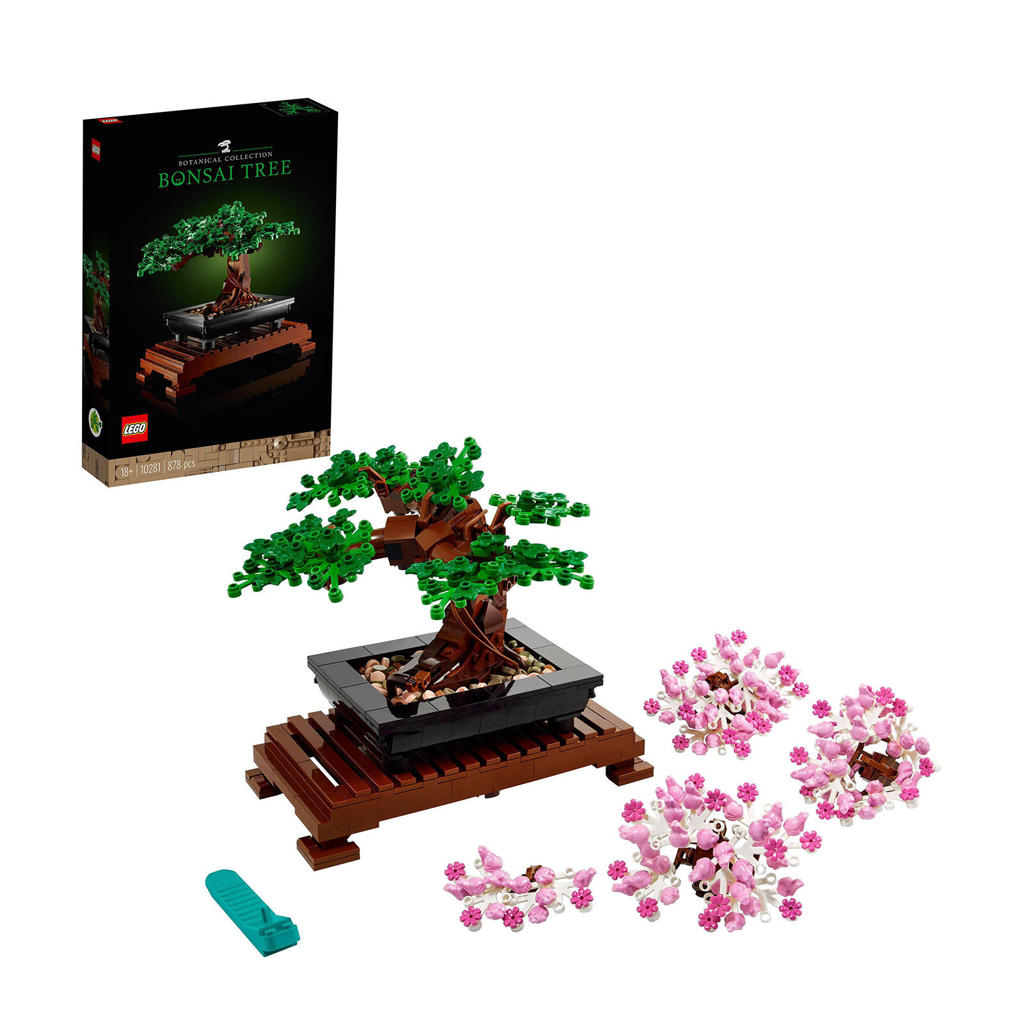 LEGO Botanical Collection Bonsaiboompje Bouwpakket voor Volwassenen 10281