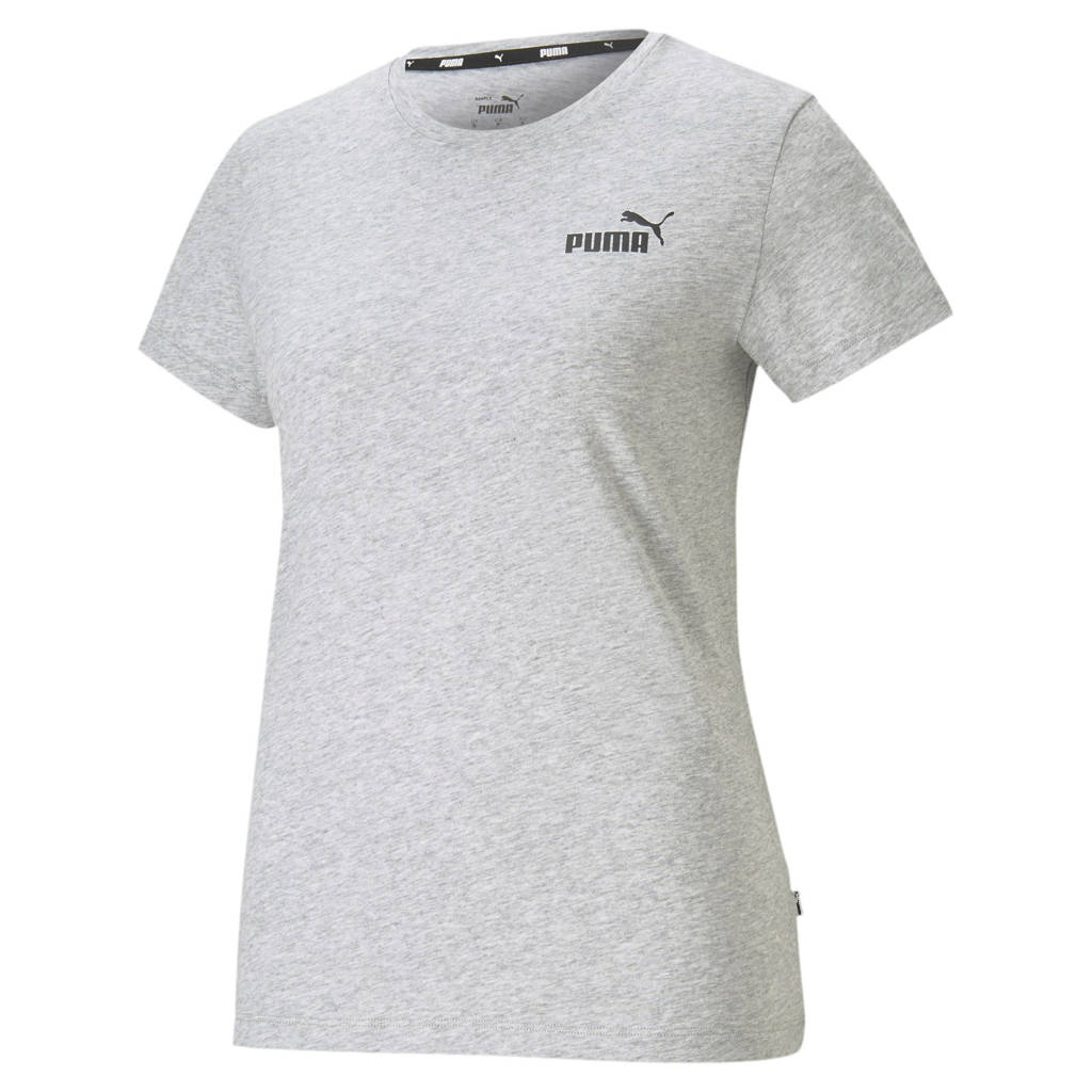 Puma T-shirt grijs melange, Grijs melange