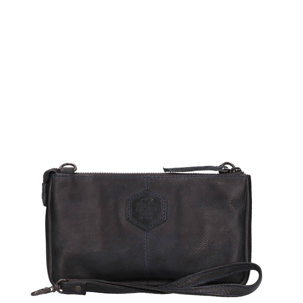 Bear Design leren crossbody tas Callisto Pelle Martina donkerblauw | wehkamp
