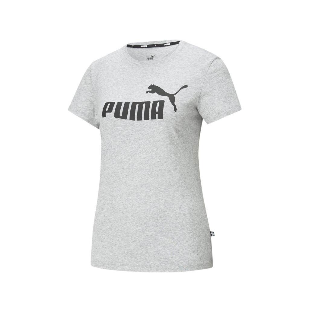 Puma T-shirt lichtgrijs melange