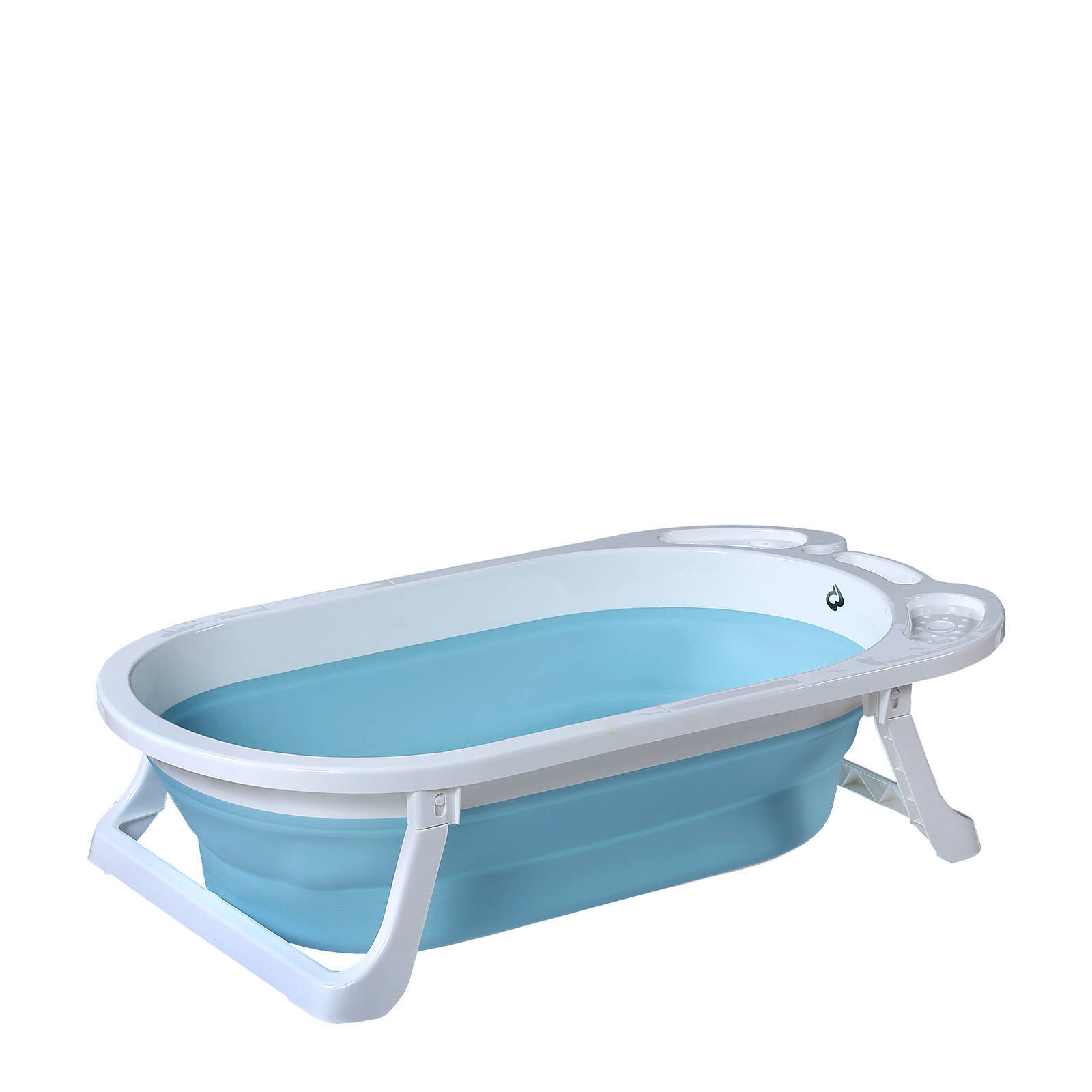Titaniumbaby opvouwbaar babybad Wave blauw