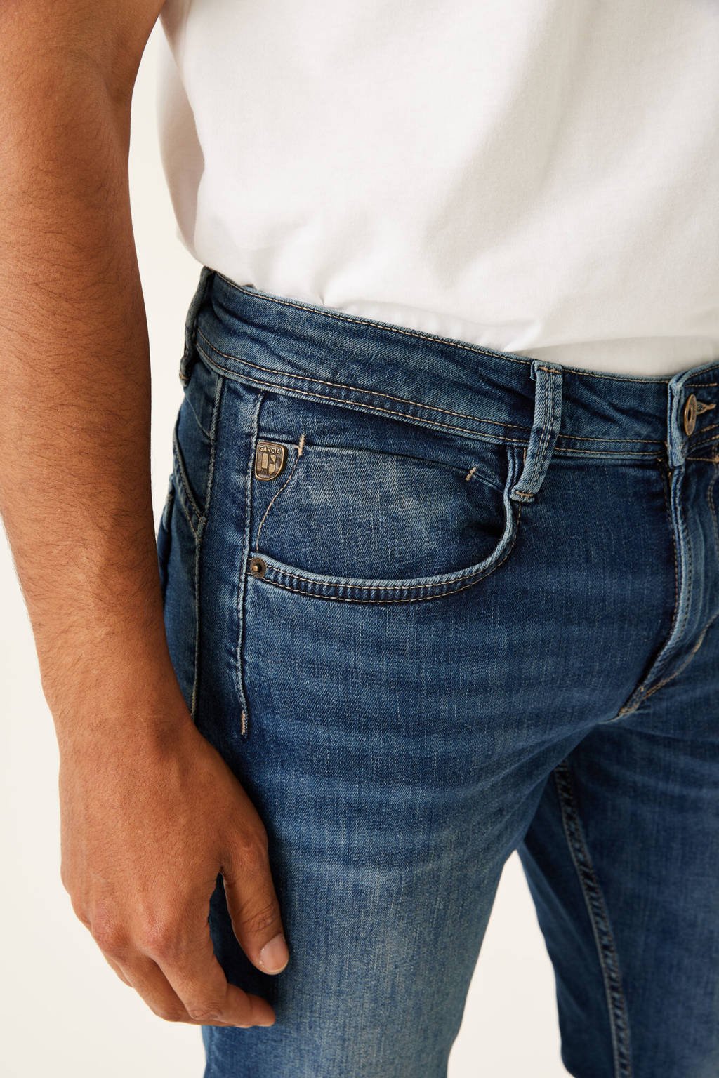 meest Vervuild Andrew Halliday Garcia slim fit jeans Rocko 690 medium used | wehkamp