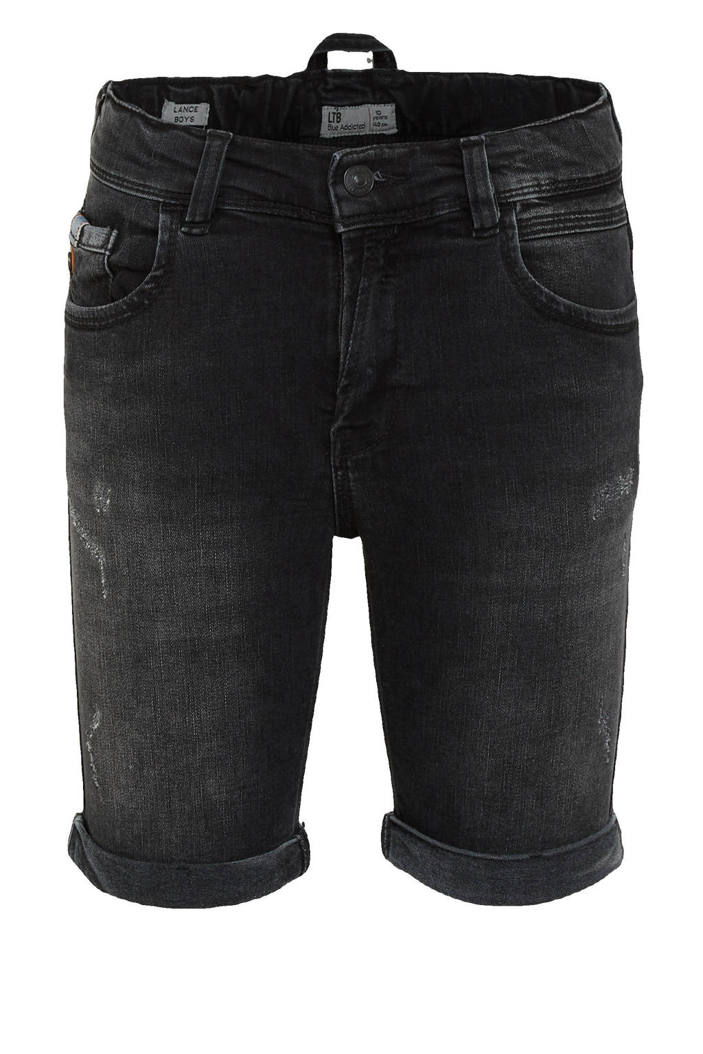 LTB slim fit jeans bermuda Lance noir wash