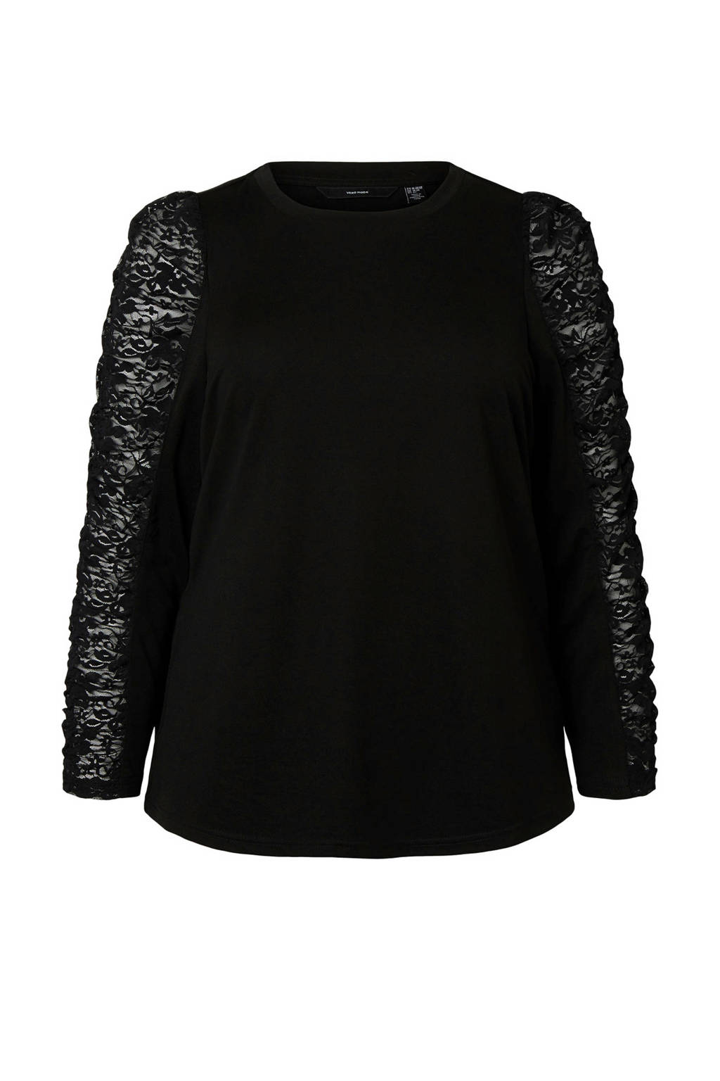VERO MODA CURVE trui zwart, Zwart