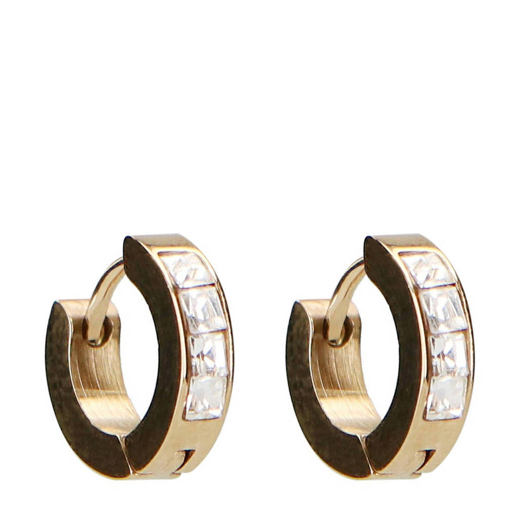 Sacha oorbellen goudkleurig, Goud
