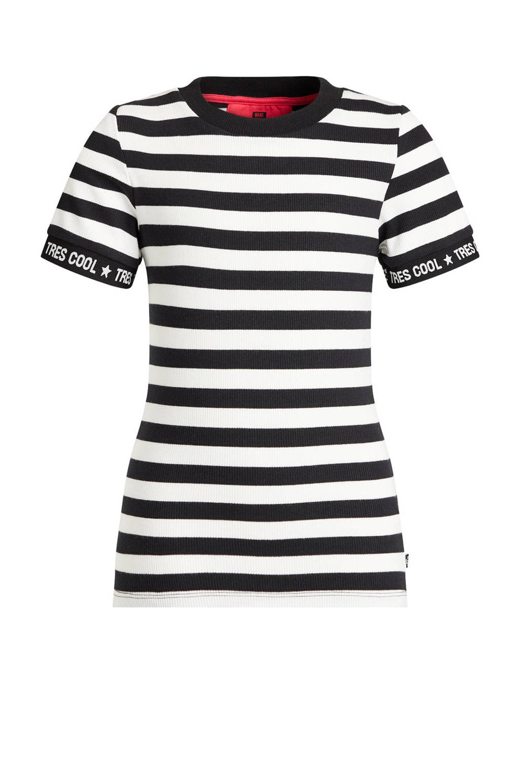 Discriminerend Moedig aan circulatie WE Fashion gestreept T-shirt zwart/wit | wehkamp
