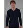 CECEBA +size pyjamatop donkerblauw