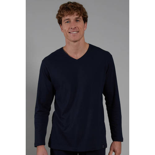 CECEBA +size pyjamatop donkerblauw afbeelding