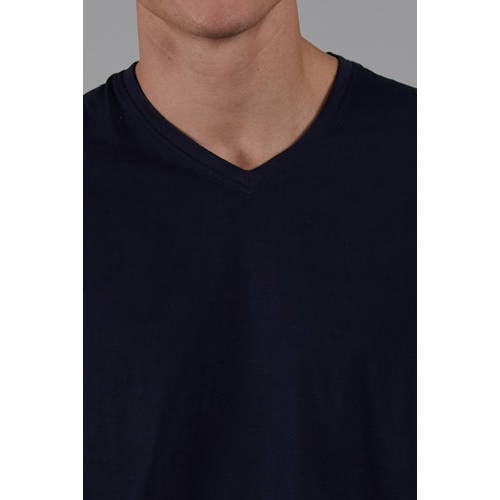 CECEBA +size pyjamatop donkerblauw afbeelding