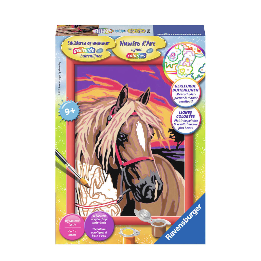 Ravensburger  Schilderen op nummer Droompaard