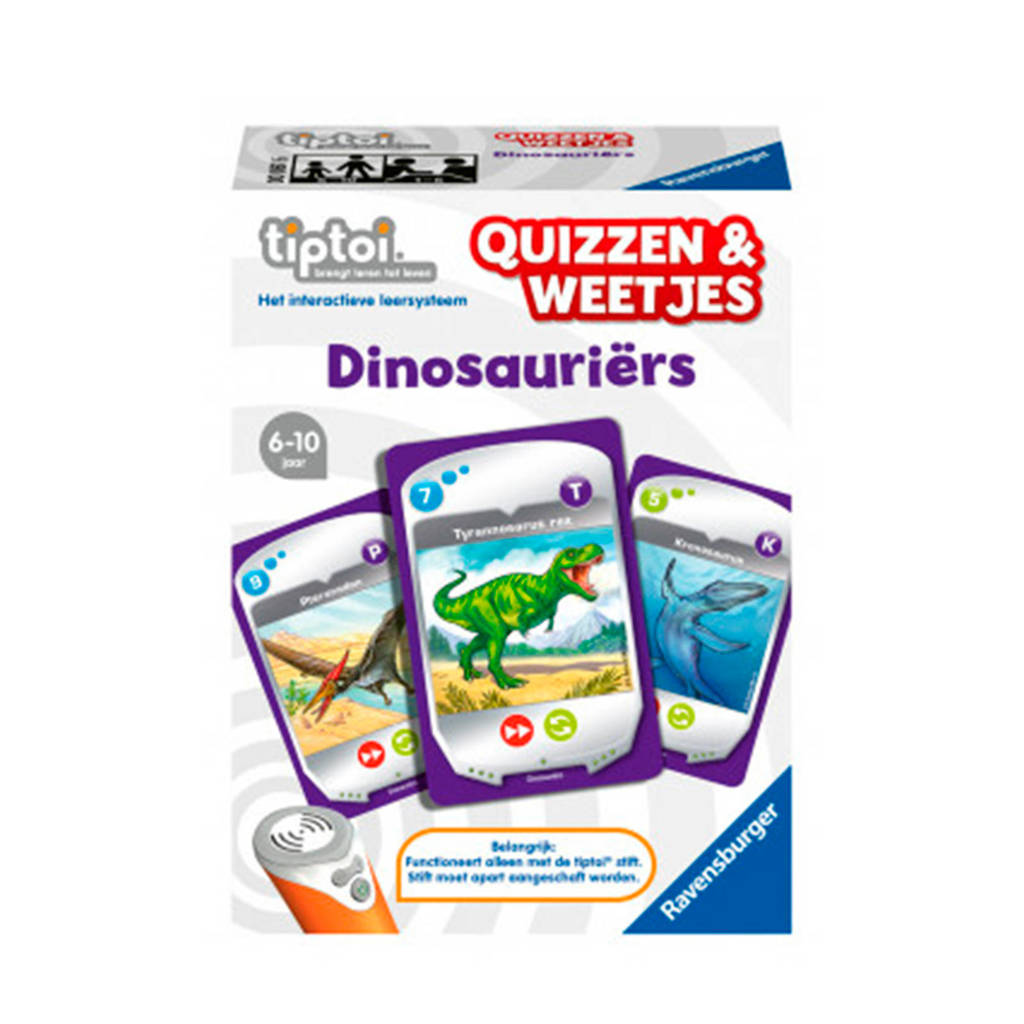 Ravensburger tiptoi® Quizzen & Weetjes Dino´s