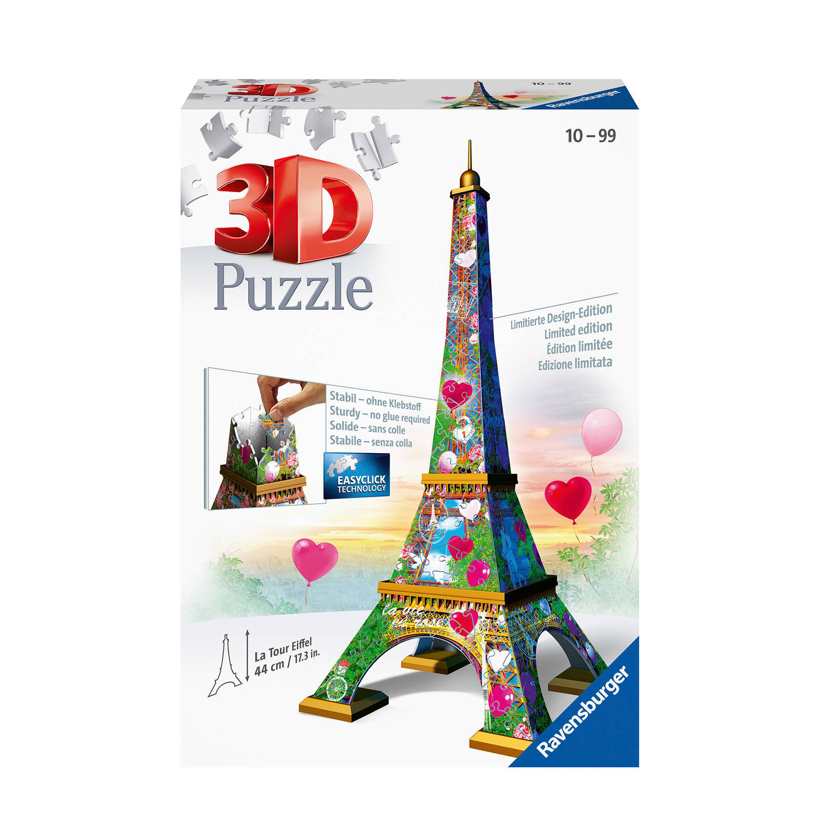 Ravensburger Eiffeltoren Love Edition 3D puzzel 216 stukjes online kopen