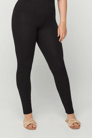 Plus Size legging zwart