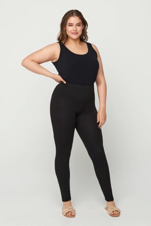 Plus Size legging zwart