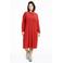 YOEK blousejurk van travelstof DOLCE rood