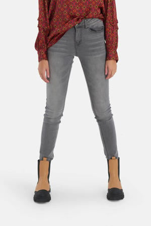 regular waist skinny jeans Liza Edith L32 grey