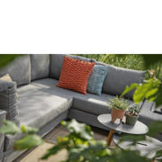thumbnail: WOOOD Loungeset Links Buiten Sicilië - Aluminium - Grijs - 60x262x246