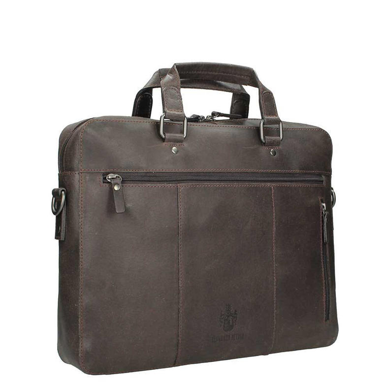 Leonhard Heyden Porto tote backpack 14 inch grey brown | 018611-Taupe Leonhard Heyden Porto tote backpack 14 inch grey brown | 018611-Taupe