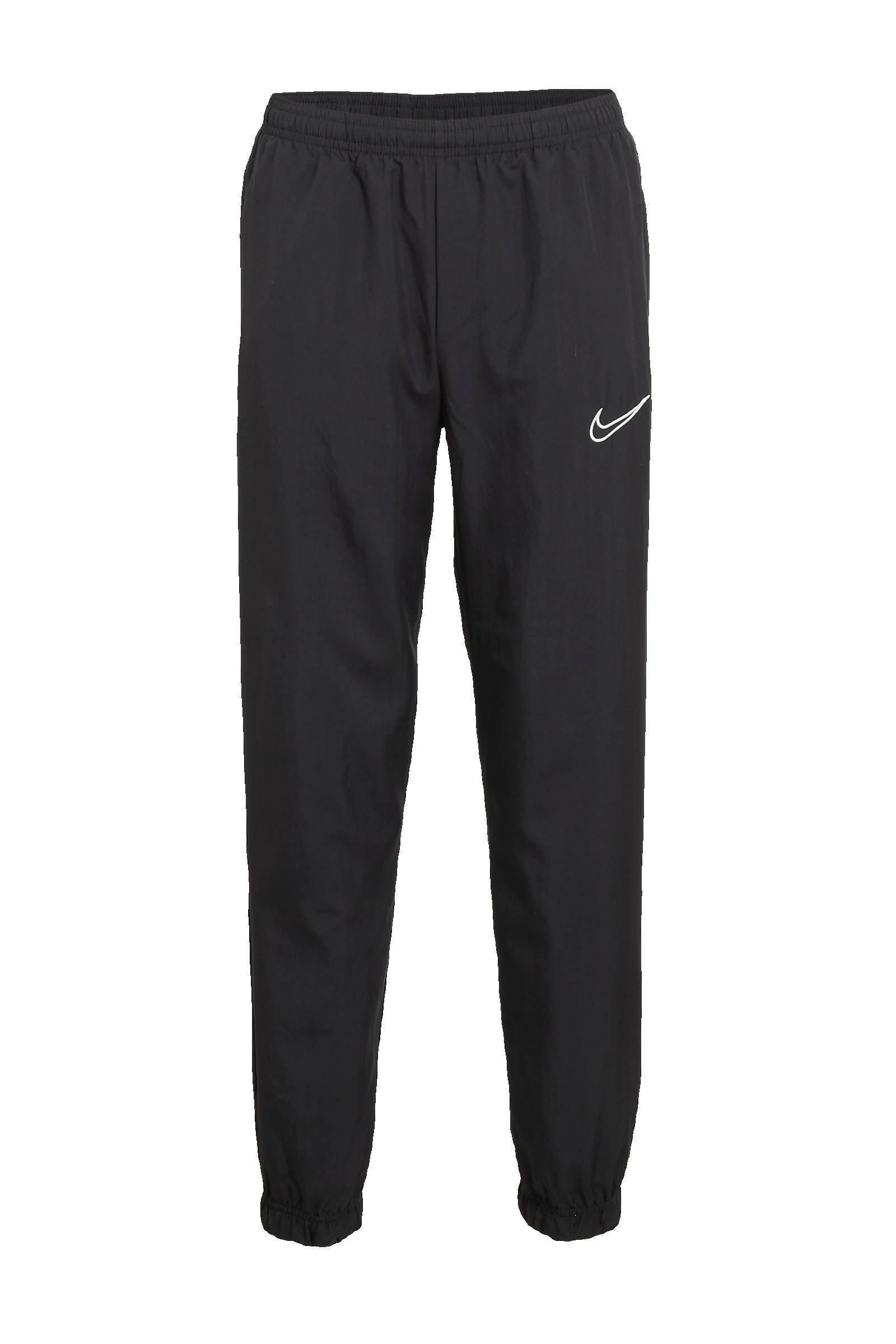 Nike trainingsbroek zwart discount wit