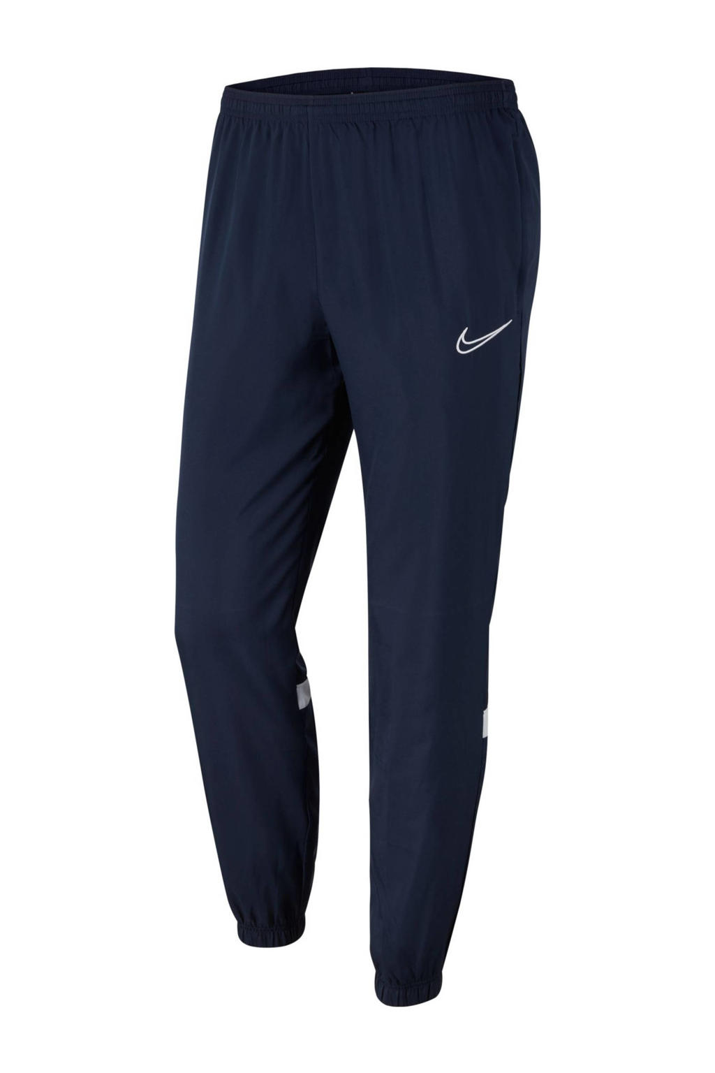 Nike Senior  trainingsbroek donkerblauw/wit