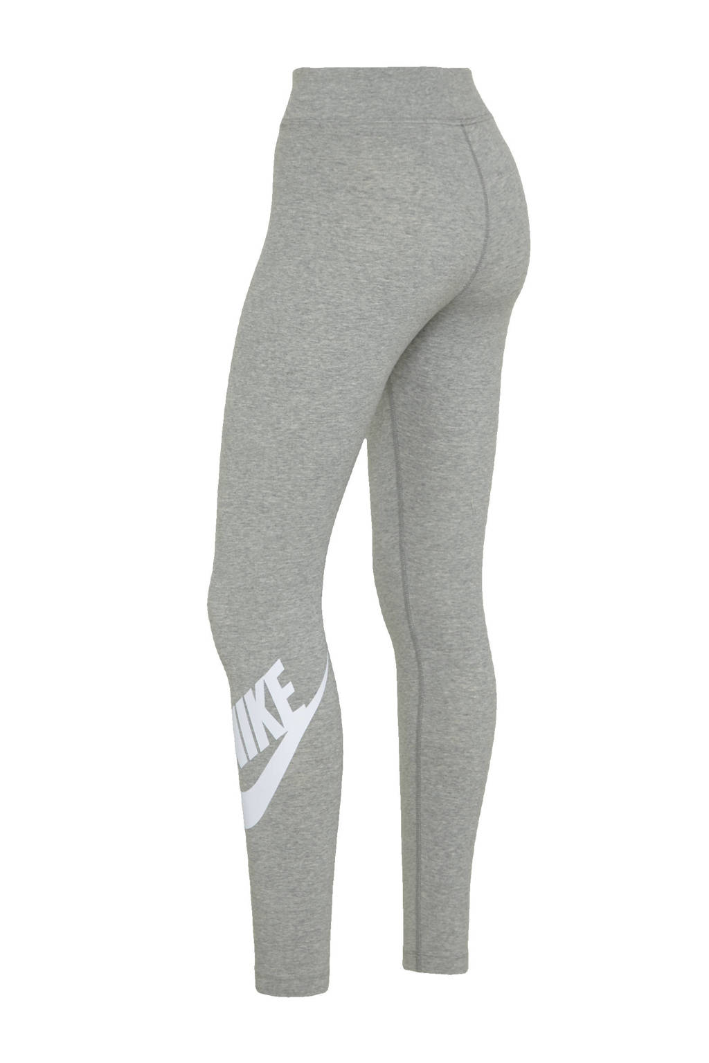 waarom aanval gek geworden Nike legging grijs/wit | wehkamp