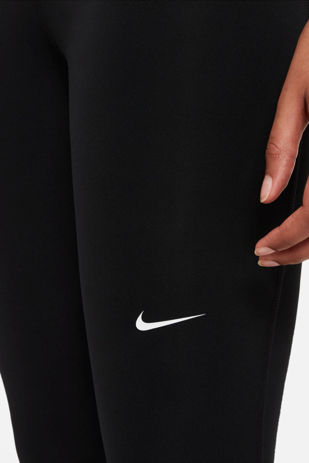 Af en toe moersleutel Pornografie Nike Pro sportlegging zwart/wit | wehkamp