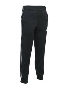Nike regular fit joggingbroek met logo zwart/wit, Zwart/wit