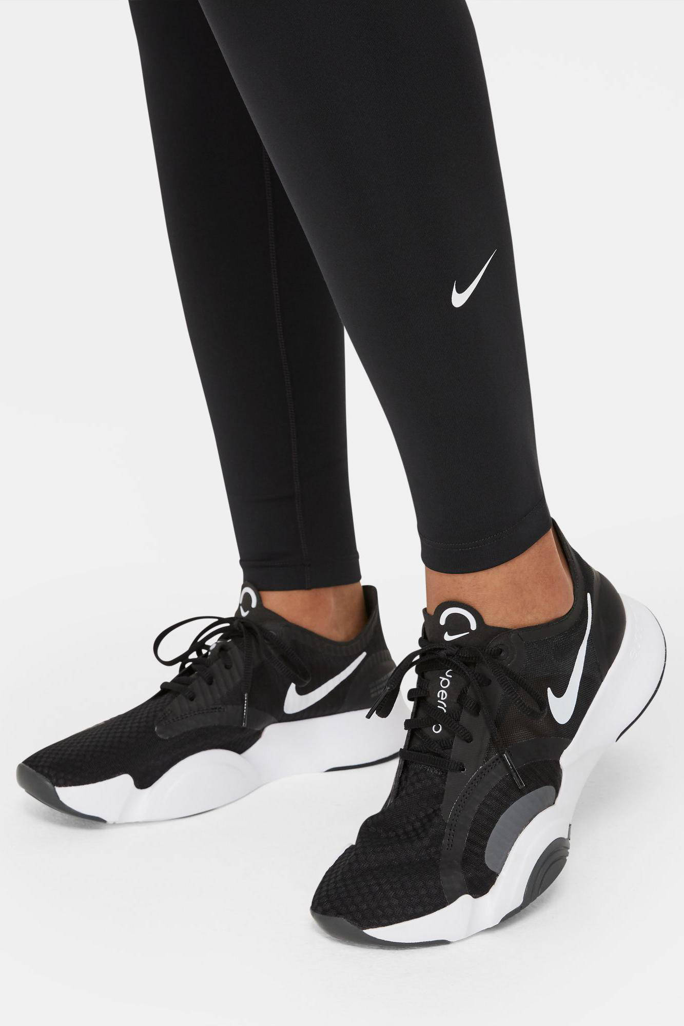 Nike sportlegging zwart/wit | wehkamp