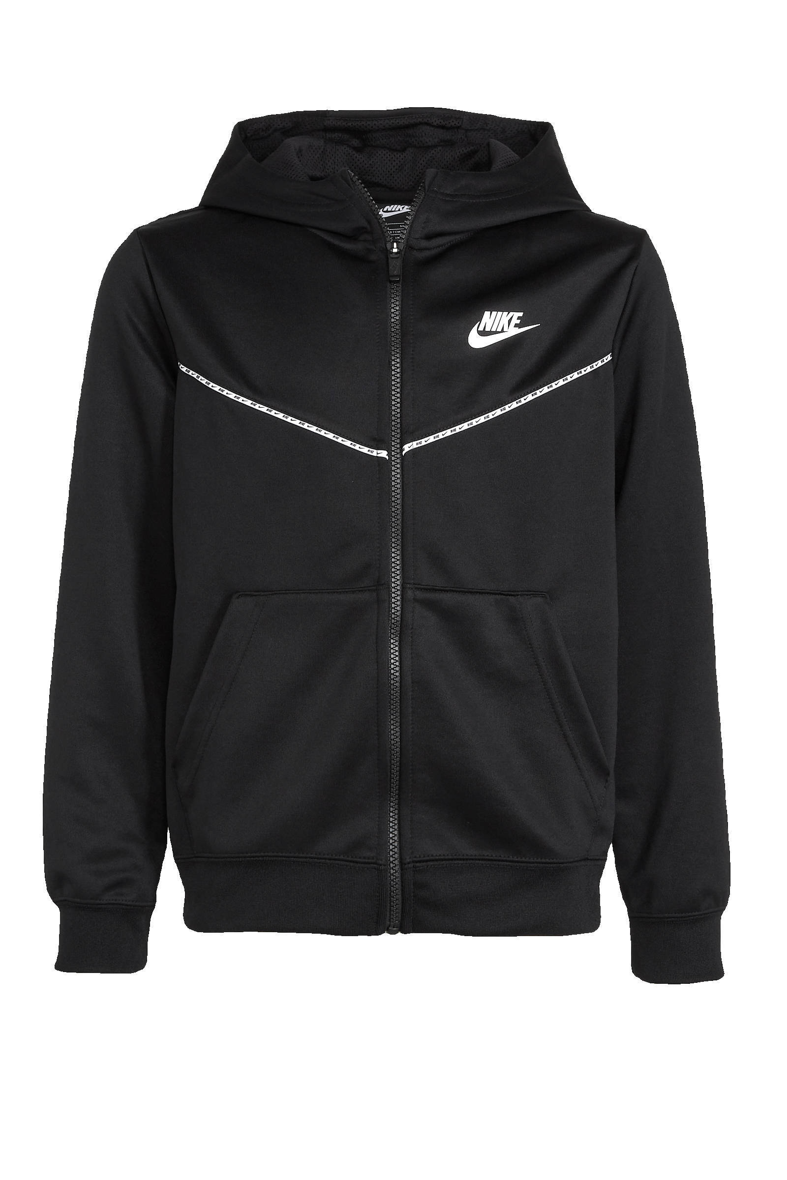 Nike unisex vest zwart/wit | wehkamp