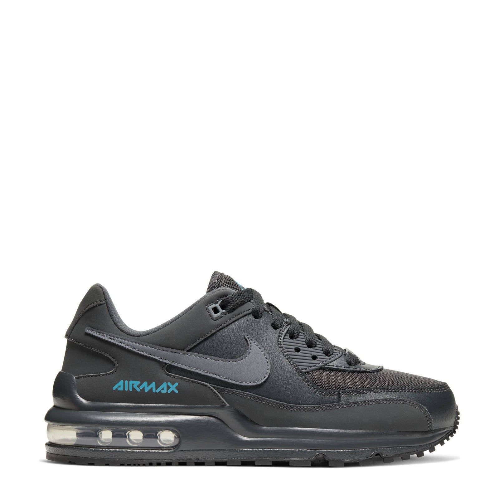 Nike Air Max Wright (GS) sneakers antraciet/blauw | wehkamp