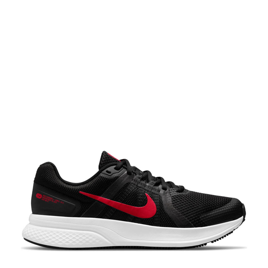 Nike Run Swift 2 hardloopschoenen zwart/rood/wit