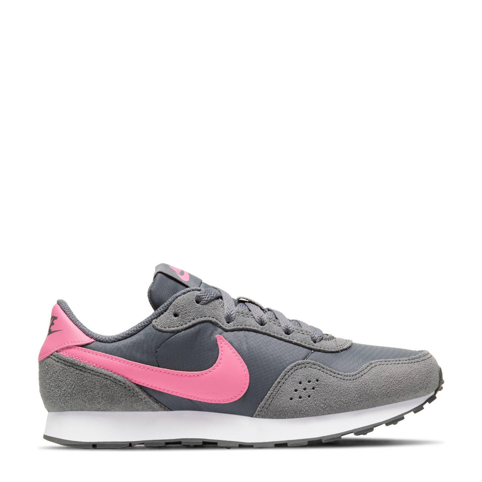 Nike MD Valiant sneakers grijs/felroze-wit | wehkamp
