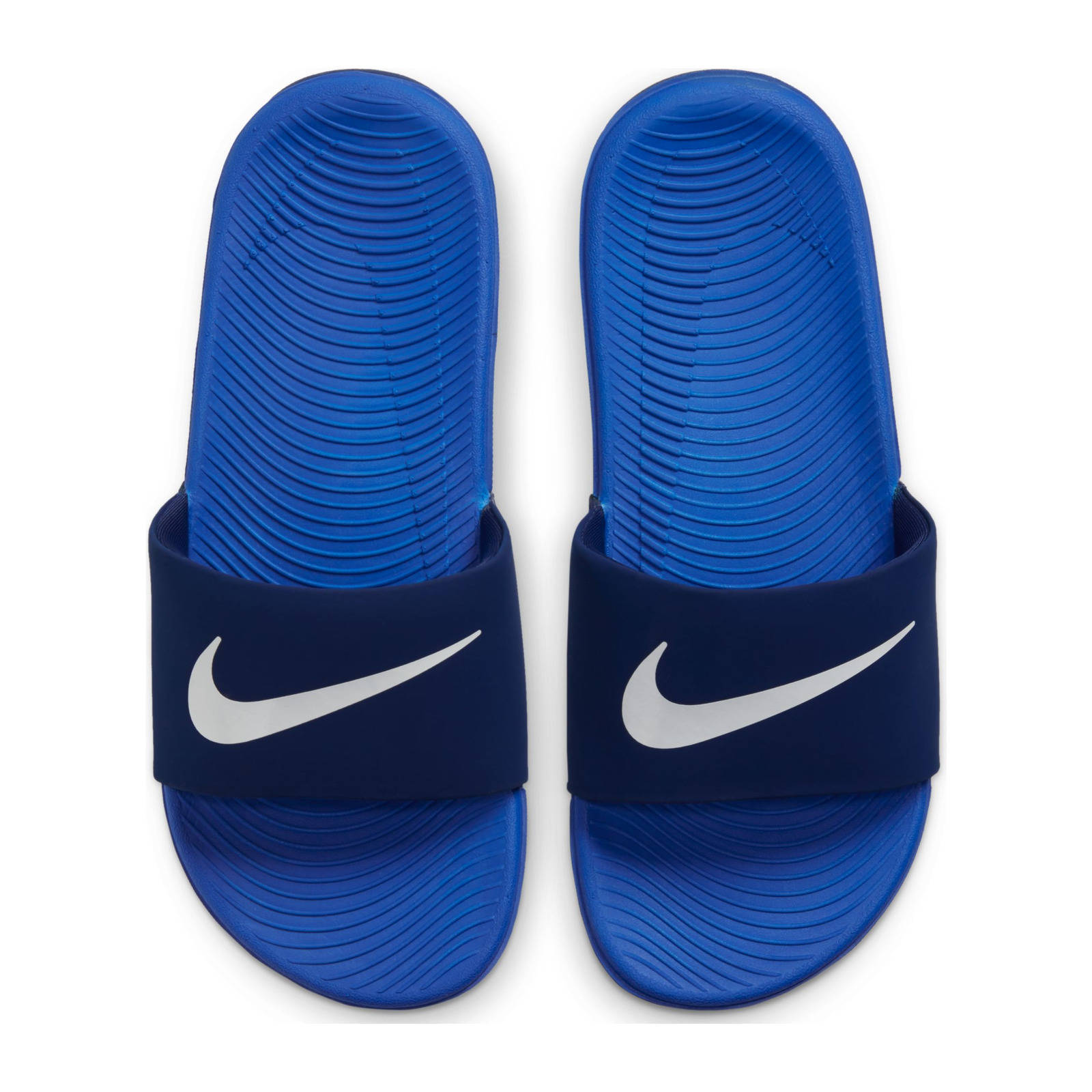 Nike Kawa Slide (GS/PS) slippers blauw/kobaltblauw online kopen