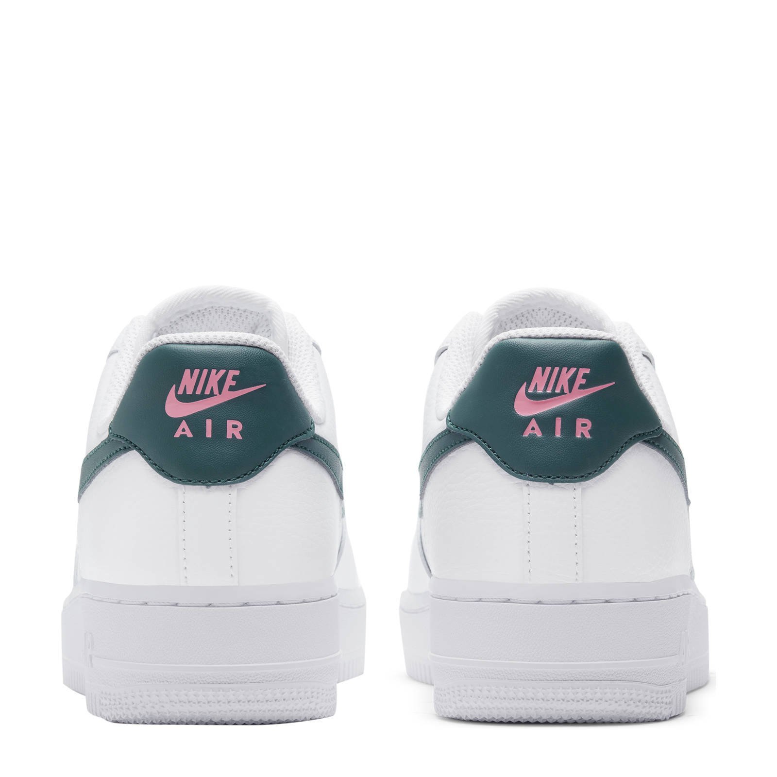 nike air force groen wit