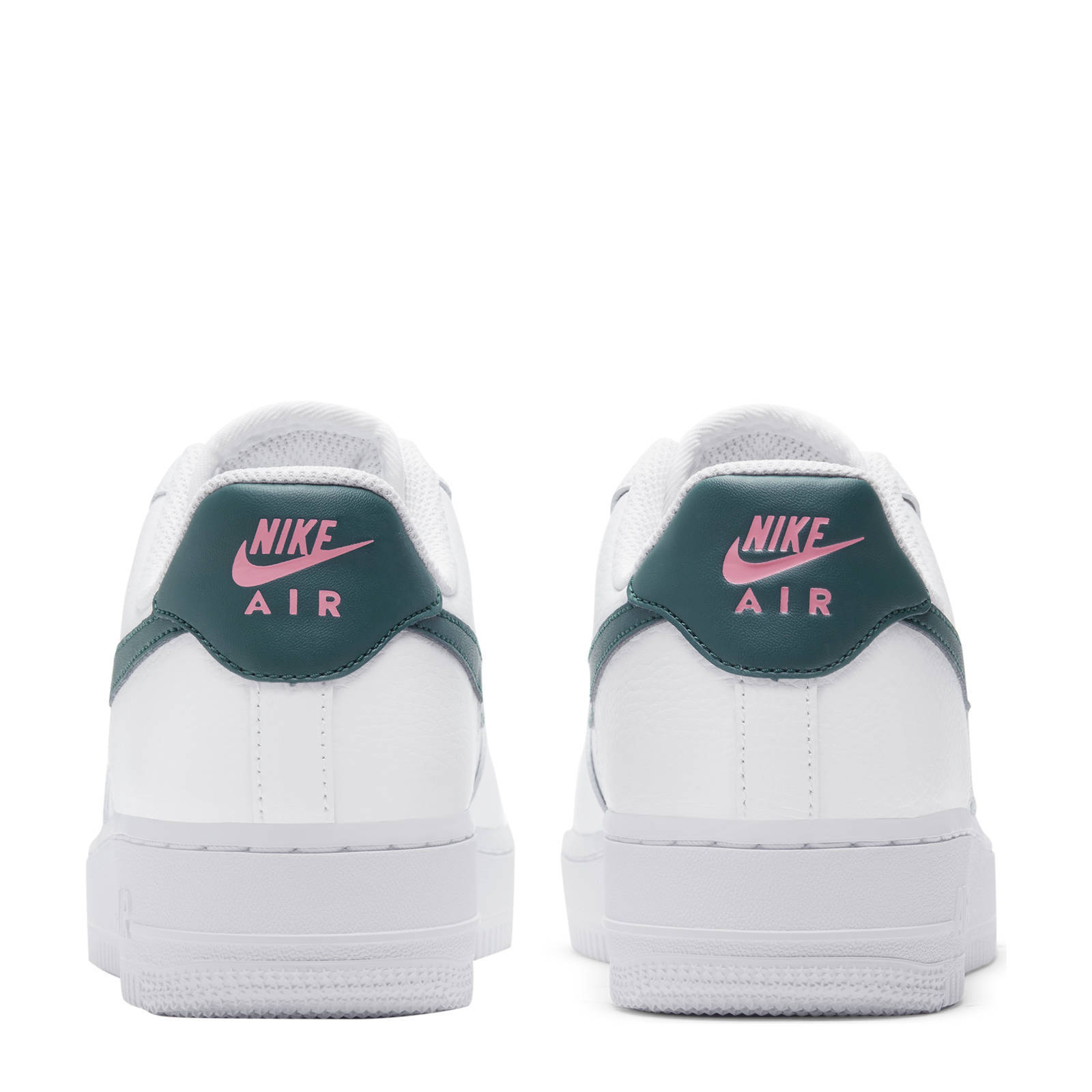 Nike Air Force 1 '07 sneakers wit/donkergroen | wehkamp