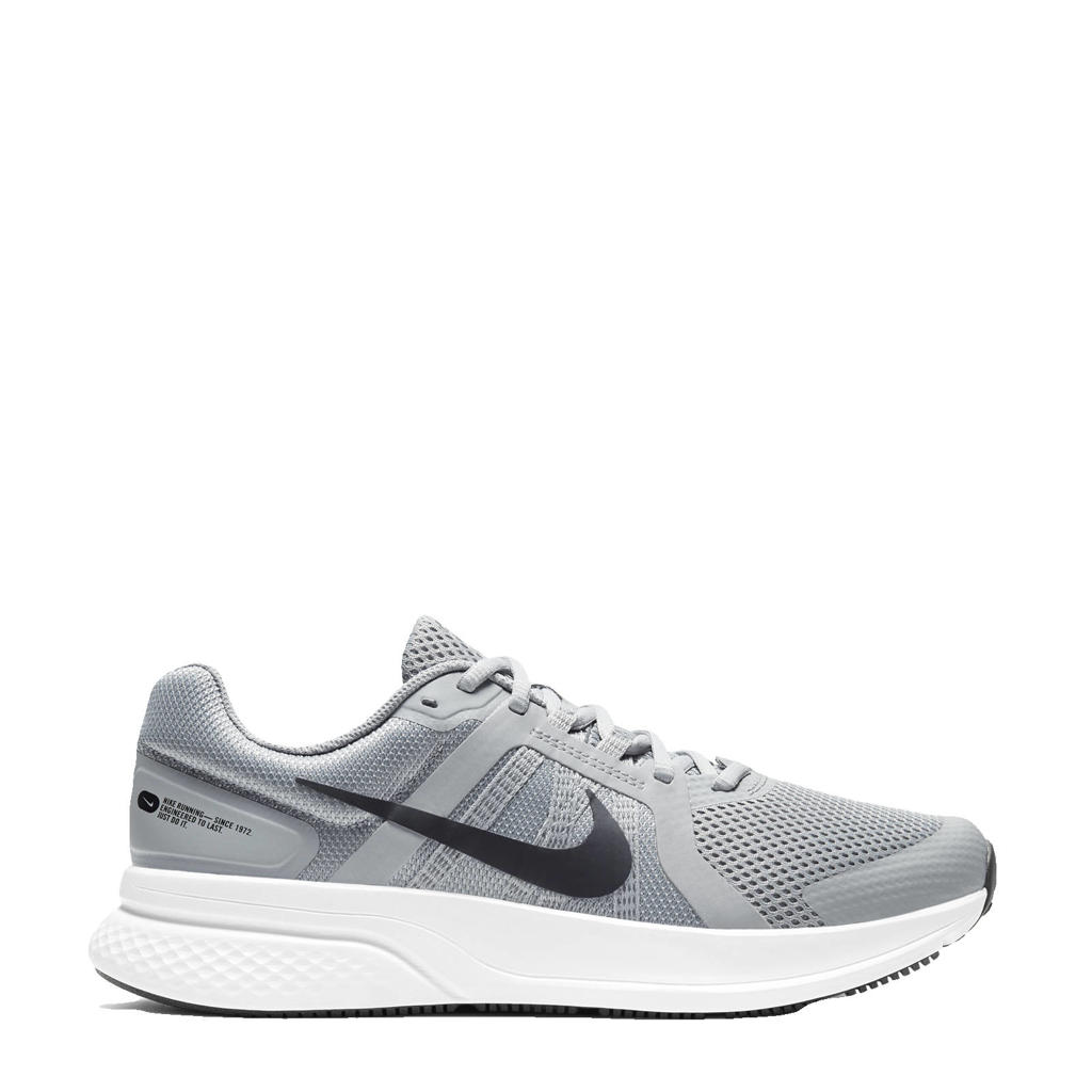 Nike Run Swift 2 hardloopschoenen grijs/zwart-wit
