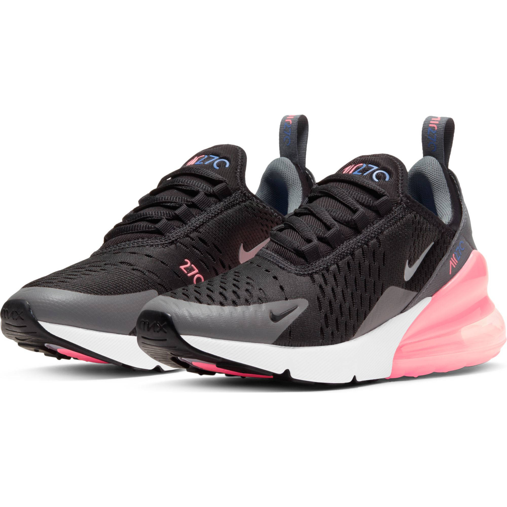 Nike Air Max 270 sneakers zwart/zilver/grijs/roze | wehkamp