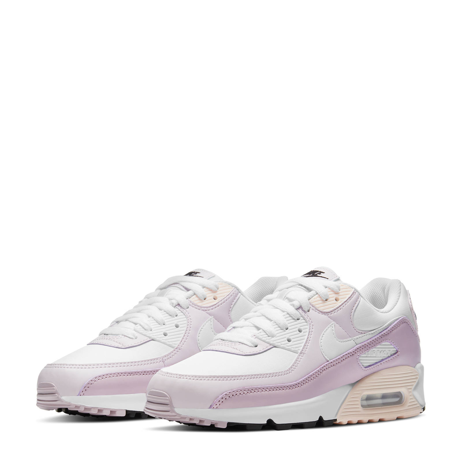 Nike Air Max 90 sneakers wit/offwhite/lila | wehkamp
