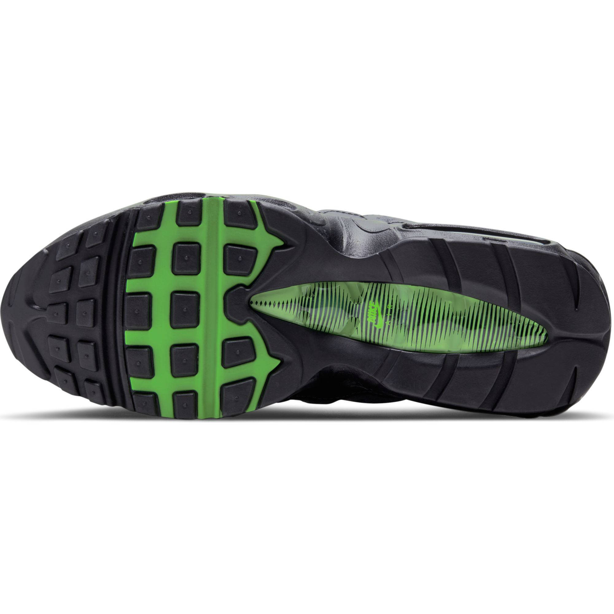 Nike Air Max 95 Dames Black/Flash Crimson/White/Green Strike Dames -  Schoenen.nl