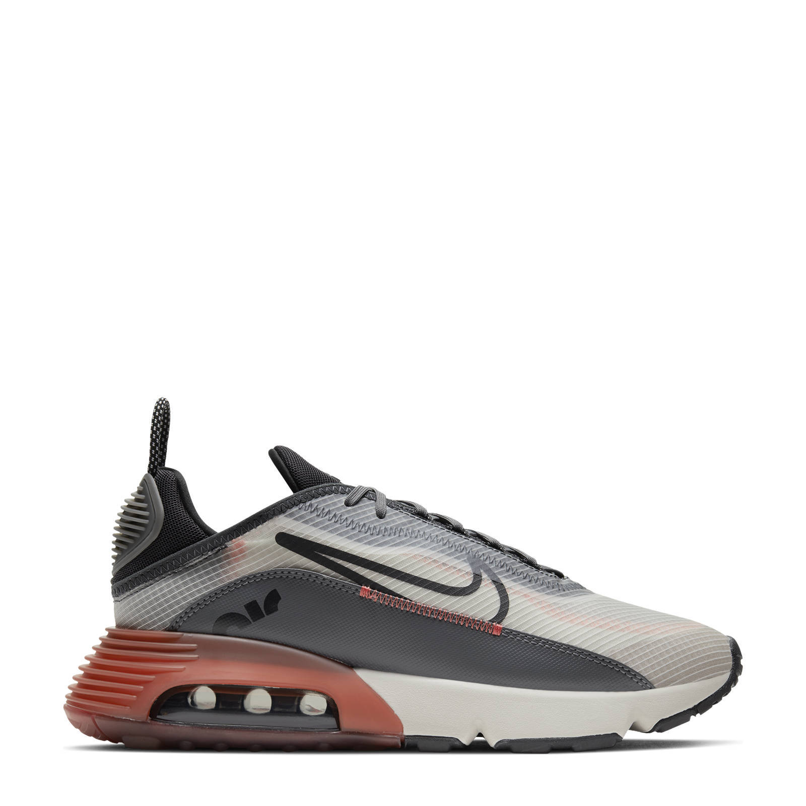 Nike Air Max 2090 sneakers ecru/zwart/grijs | wehkamp