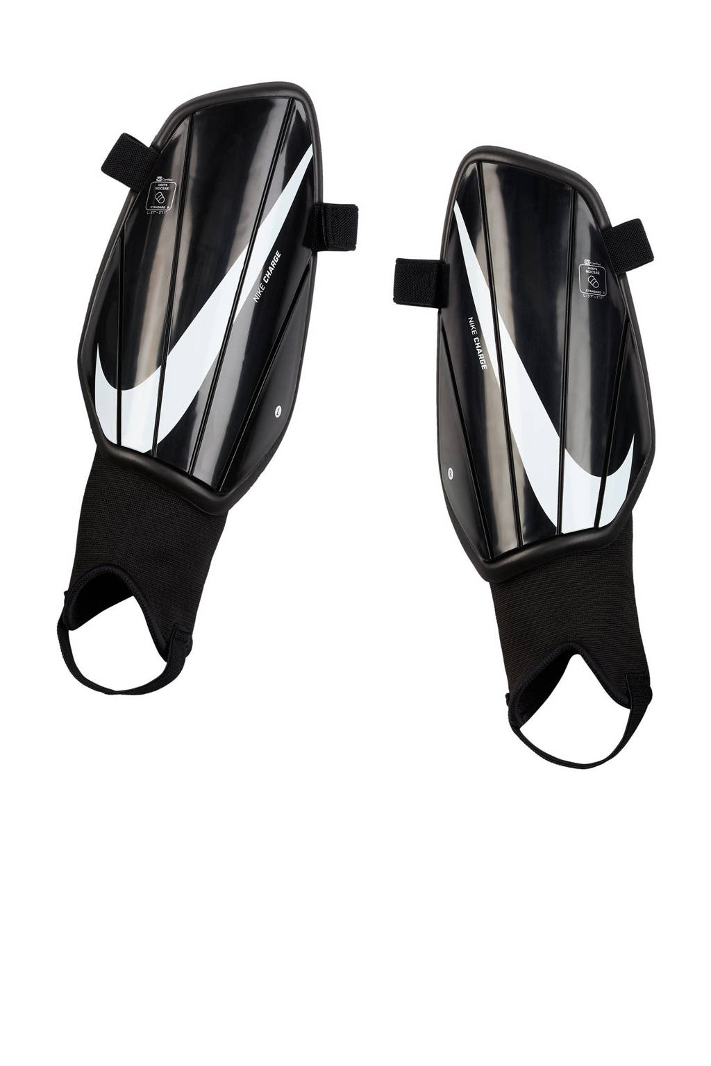Nike scheenbeschermers zwart/wit, Zwart/wit