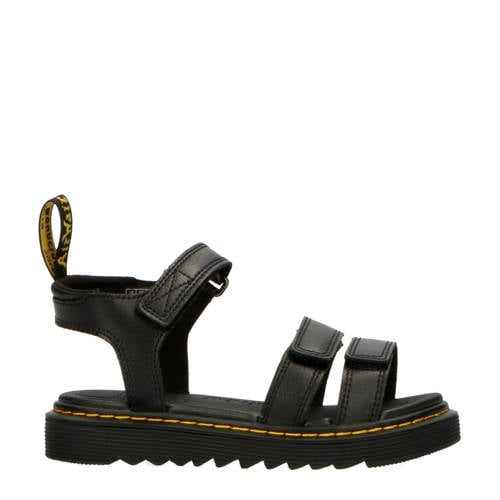 Dr. Martens Klaire J Black T Lamper leren sandalen zwart afbeelding
