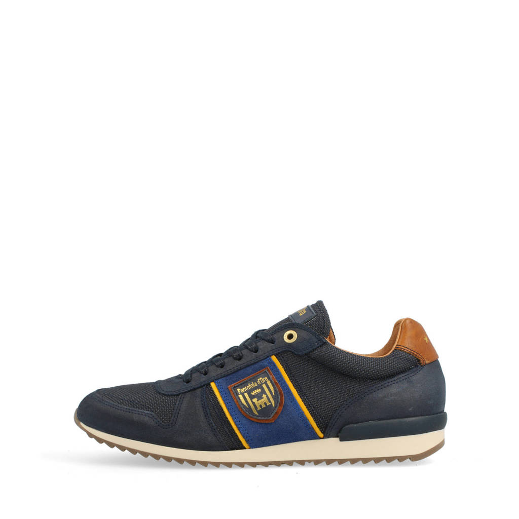 Pantofola d'Oro Umito N Uomo Low leren sneakers blauw, Leer